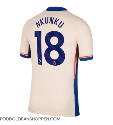 Chelsea Christopher Nkunku #18 Udebanetrøje 2024-25 Kortærmet